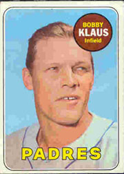 1969 Topps Baseball Cards      387     Bobby Klaus